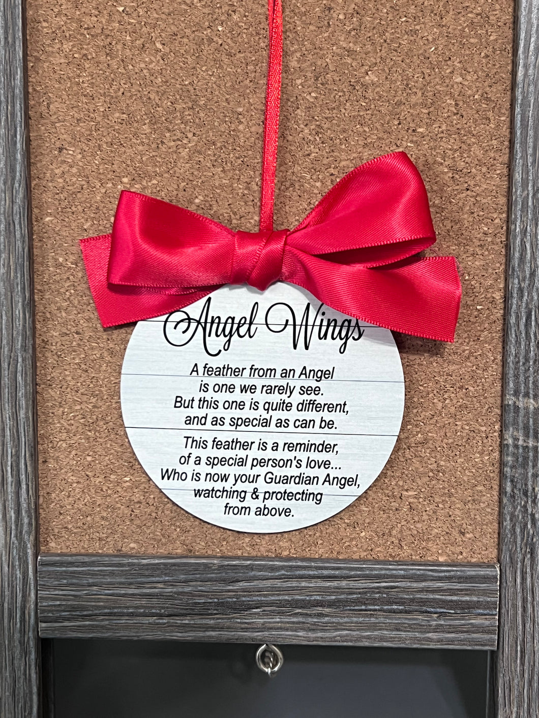 Angel Wings Christmas Ornament