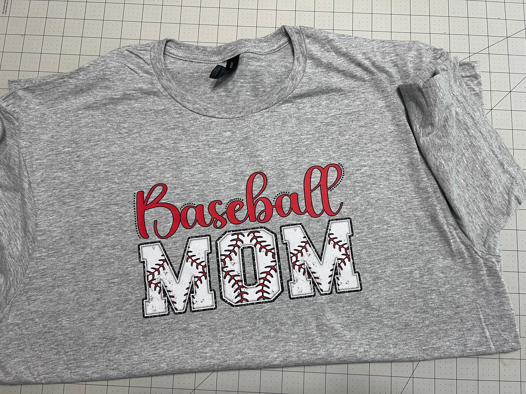 Baseball mom sport tshirt