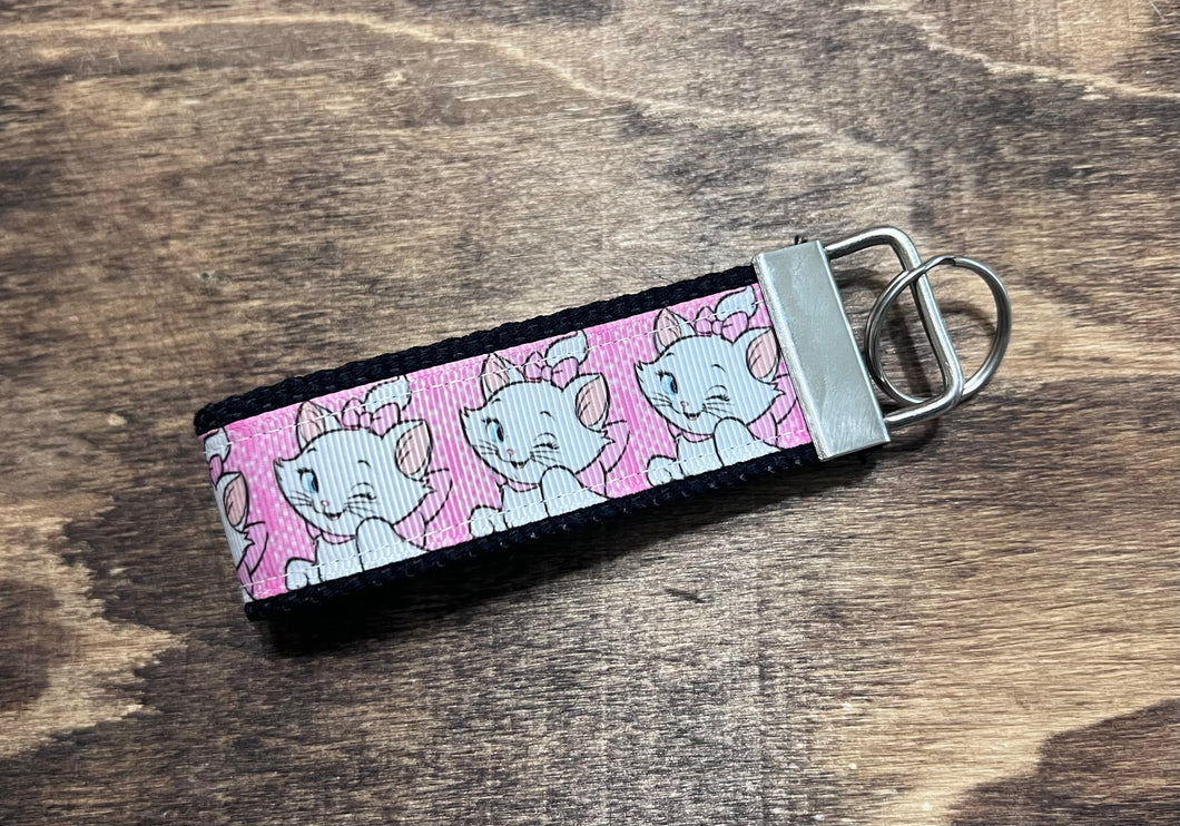 Marie the Cat 4 inch key chain