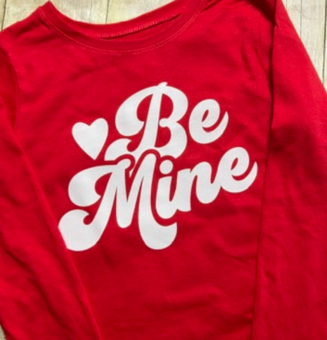 Be mine toddler tshirt