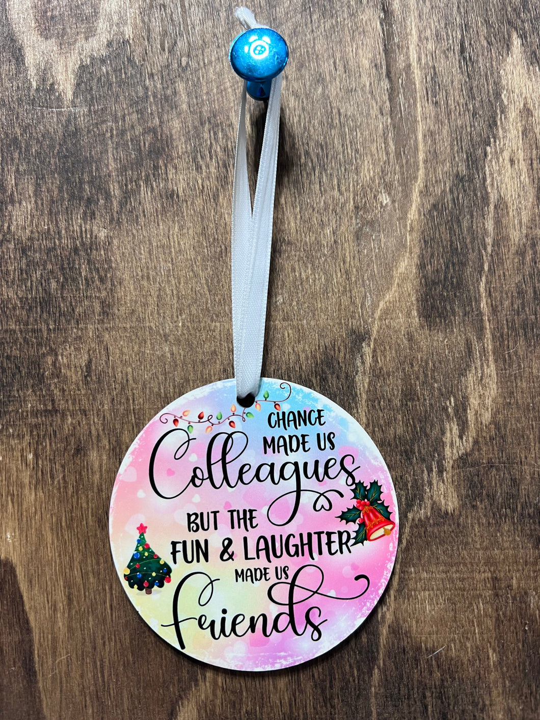 Co Worker Colleague Christmas Ornament