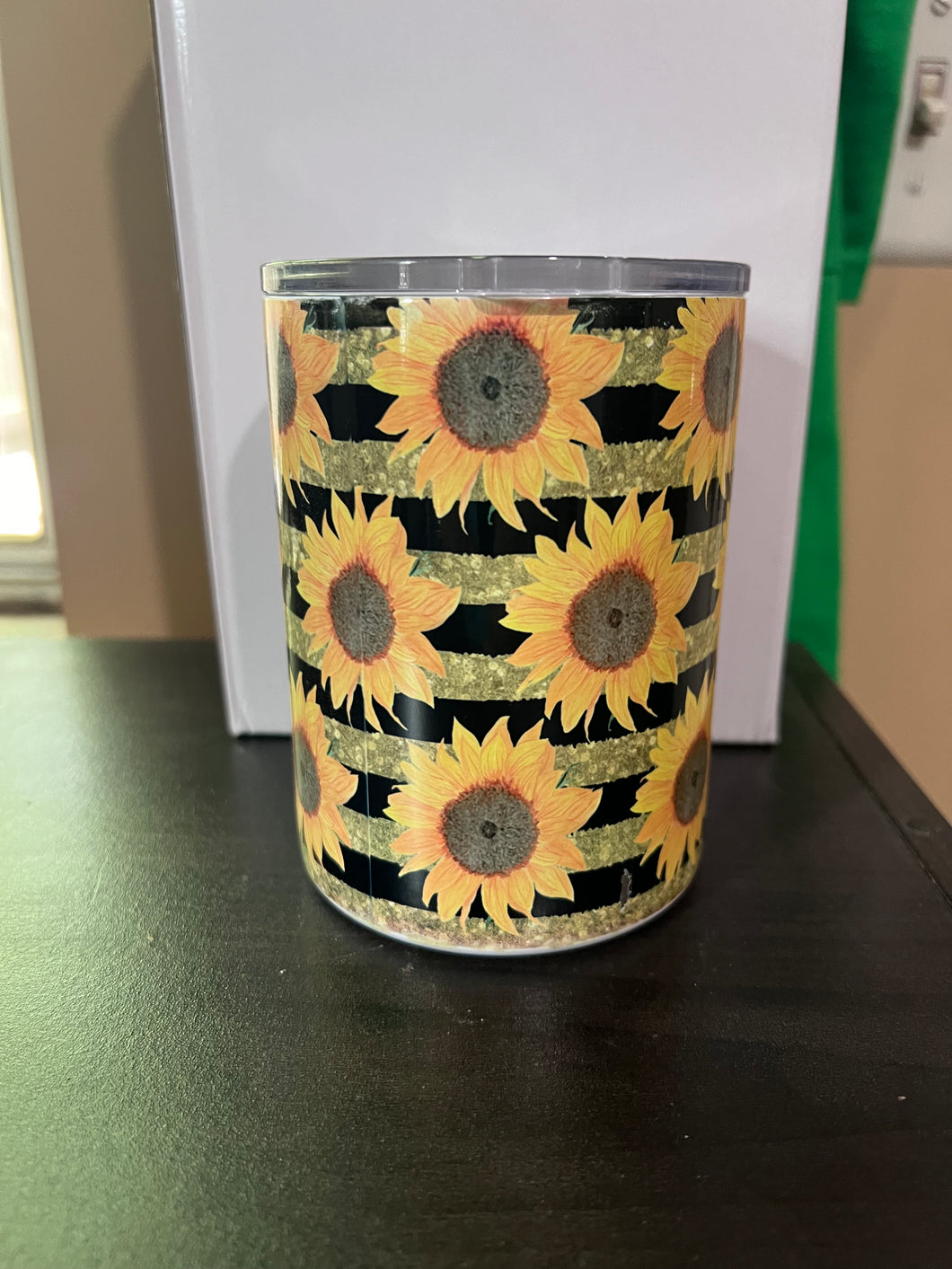 Sunflower 10 oz tumbler