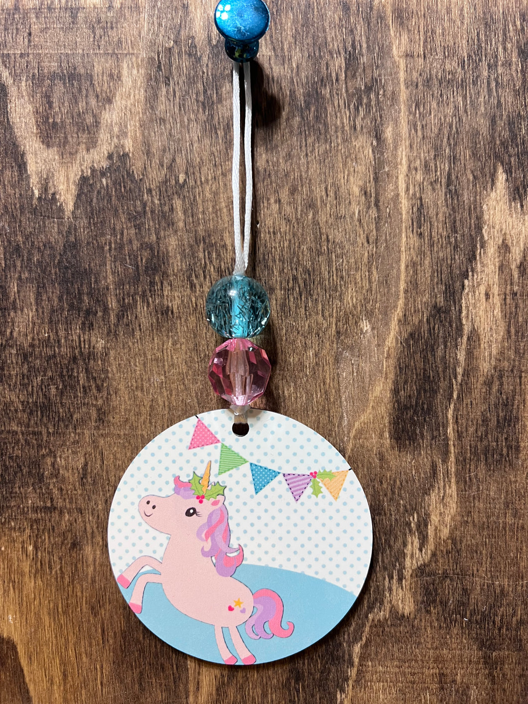 Unicorn Christmas ornament