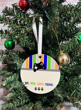 Load image into Gallery viewer, Gamer Video Game Christmas ornament
