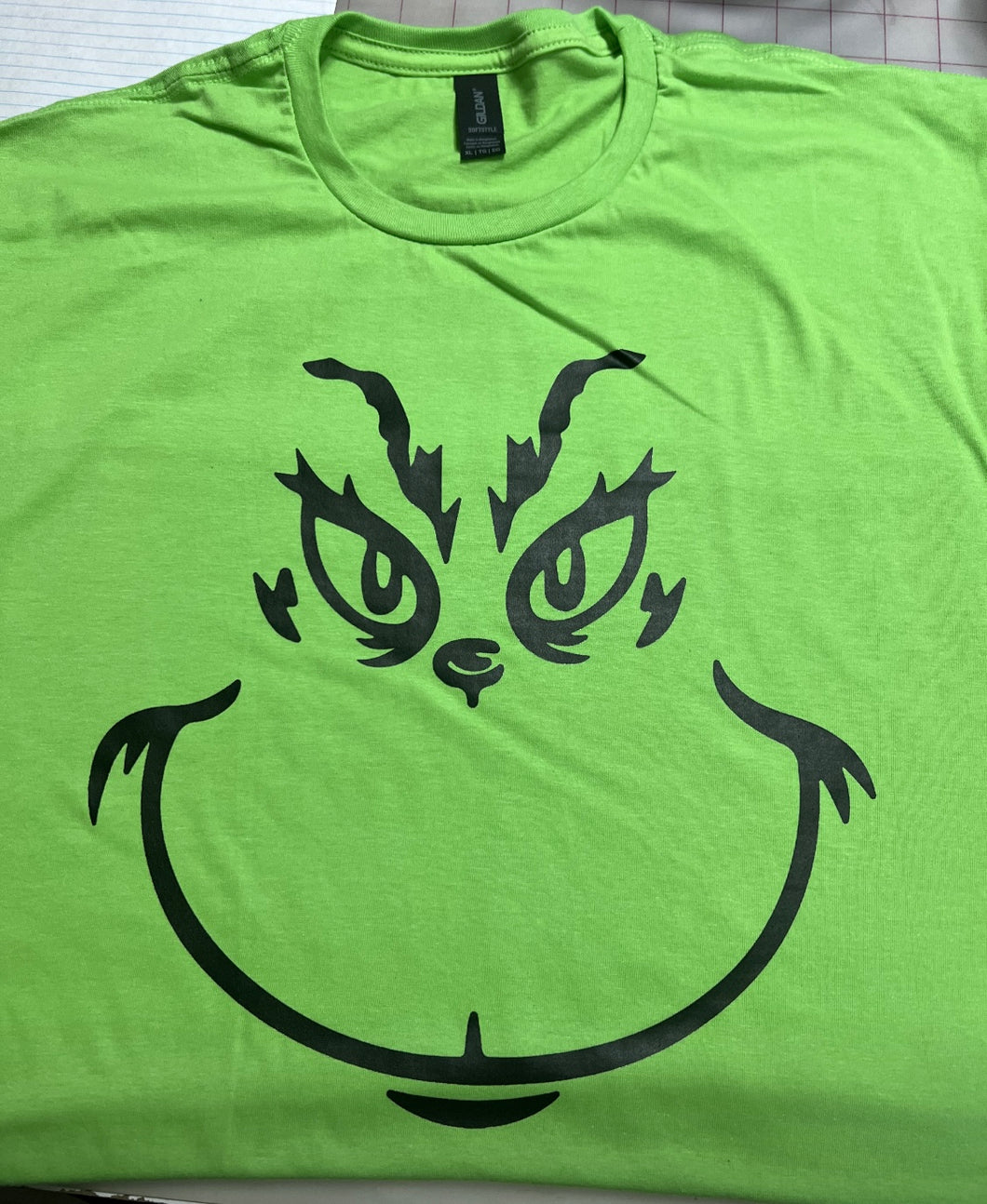 Grinch face black