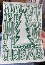 Load image into Gallery viewer, Christmas Tree Word Art
