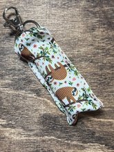 Load image into Gallery viewer, Sloth Chapstick Holder Keychain
