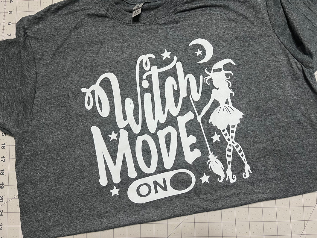 Witch mode Halloween Gildan Tshirt