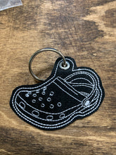 Load image into Gallery viewer, Croc faux leather key chain
