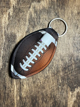 Load image into Gallery viewer, Football Neoprene Chap Stick holder
