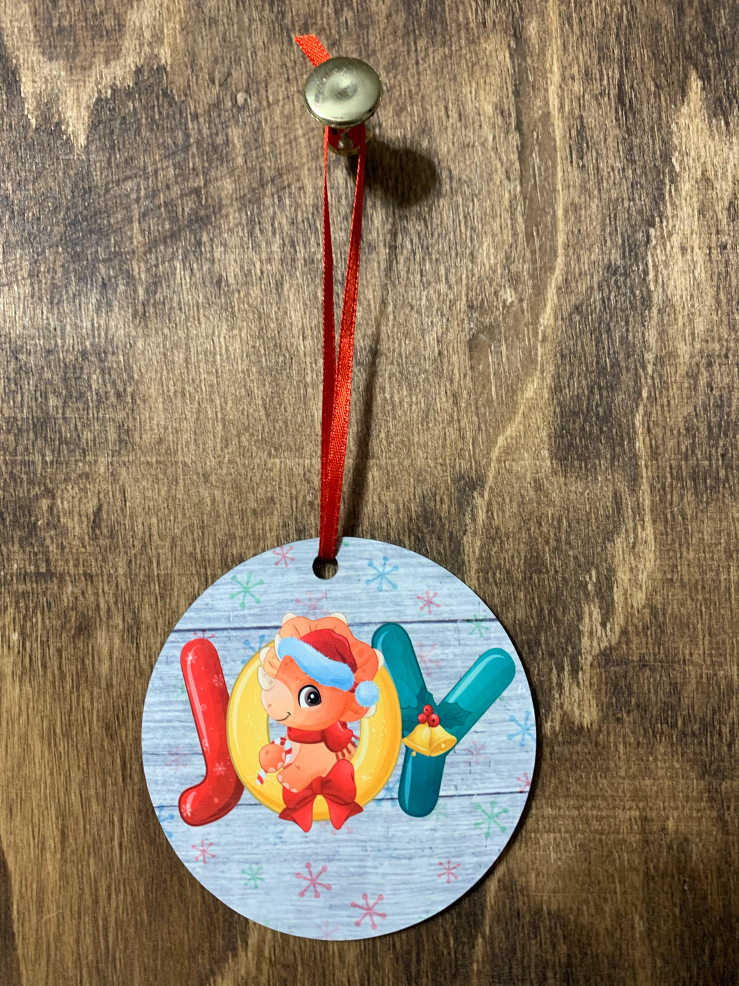 Dinosaur Christmas Ornament--3 to choose from